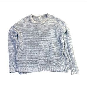 Forever 21 Chunky Knit Gray Sweater, M